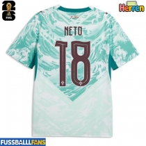 Portugal Pedro Neto #18 Auswärtstrikot WM 2026 Kurzarm